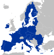 Lidstaten Europese Unie vanaf 1 februari 2020 - Wikipedia/Rob984